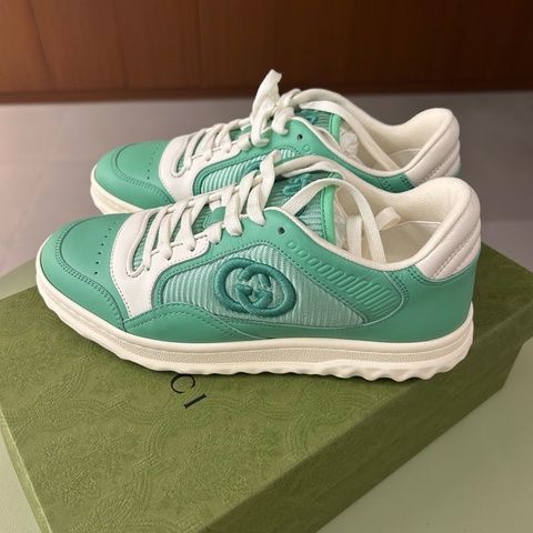 未使用 Gucci 古馳 女款運動鞋 36碼 配盒