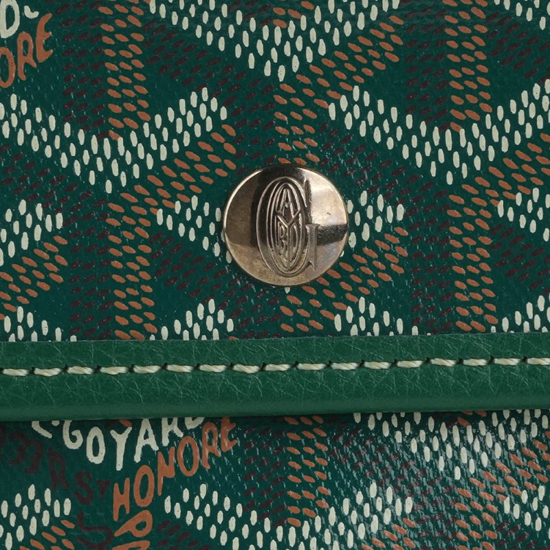 KÉSH 凱仕國際精品【法式鬆弛感、雙面高級風格】GOYARD Anjou Mini 綠色子母托特包|雙面翻轉設計|法國製造-12