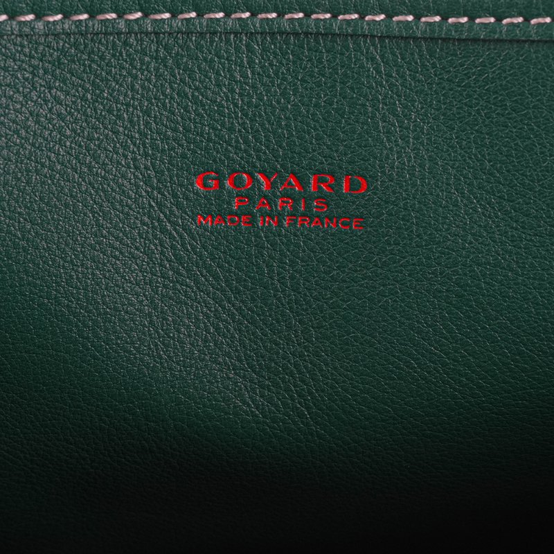 KÉSH 凱仕國際精品【法式鬆弛感、雙面高級風格】GOYARD Anjou Mini 綠色子母托特包|雙面翻轉設計|法國製造-14
