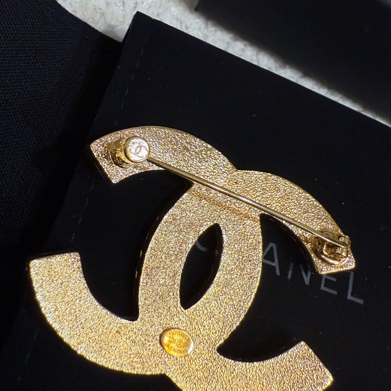 Chanel 牛仔 單寧 胸針-3