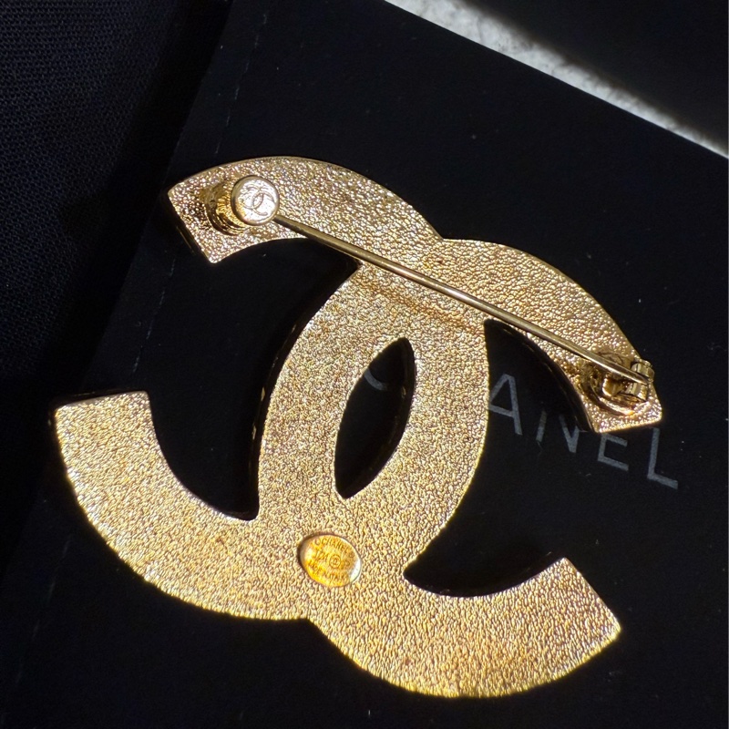 Chanel 牛仔 單寧 胸針-7