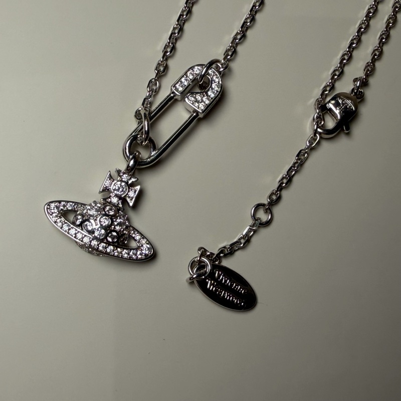 Vivienne Westwood 🪐別針項鍊 Lucrece Pendant Necklace-1