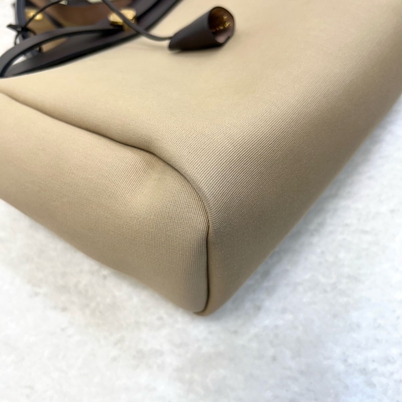 Hermes 愛馬仕 Herbag31 Trench Ebene 風衣灰 烏木色 金釦 帆布 手提包 肩背包-14