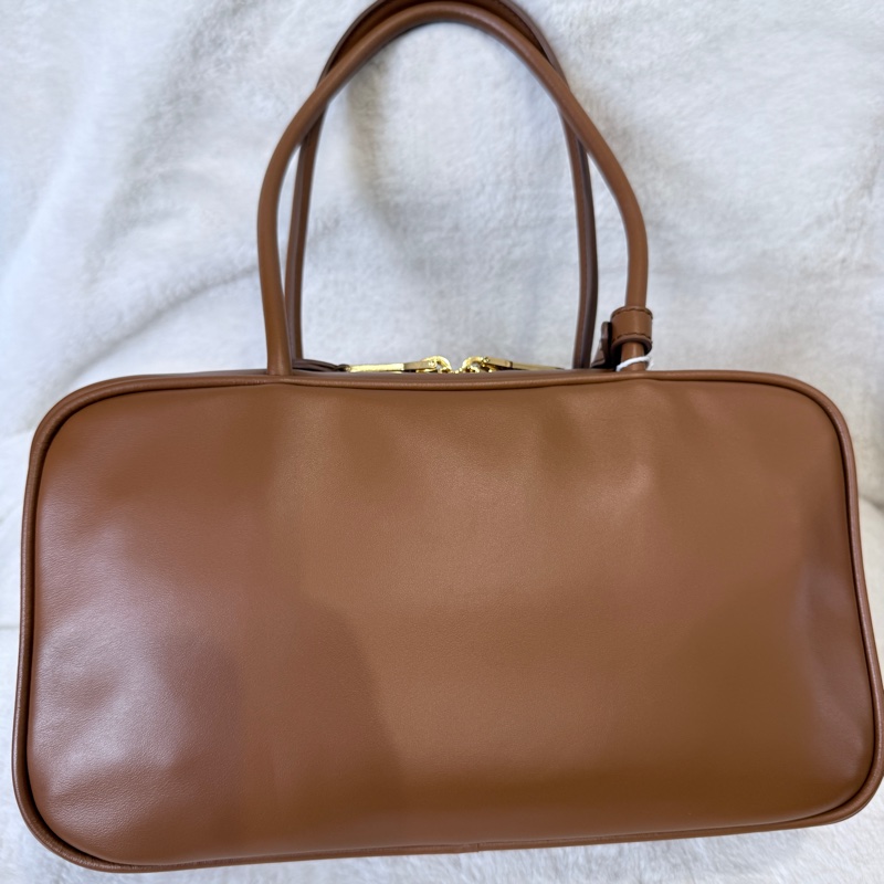 近全新✨MIU MIU✨5BB172 Beau 皮革手提包學院風肩背包 櫃上115000-8