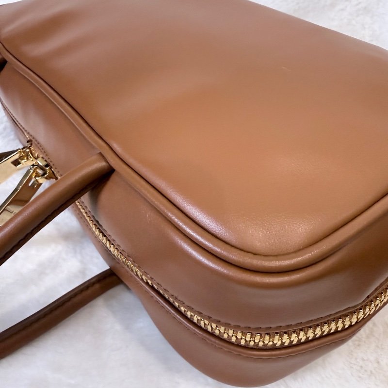 近全新✨MIU MIU✨5BB172 Beau 皮革手提包學院風肩背包 櫃上115000-25