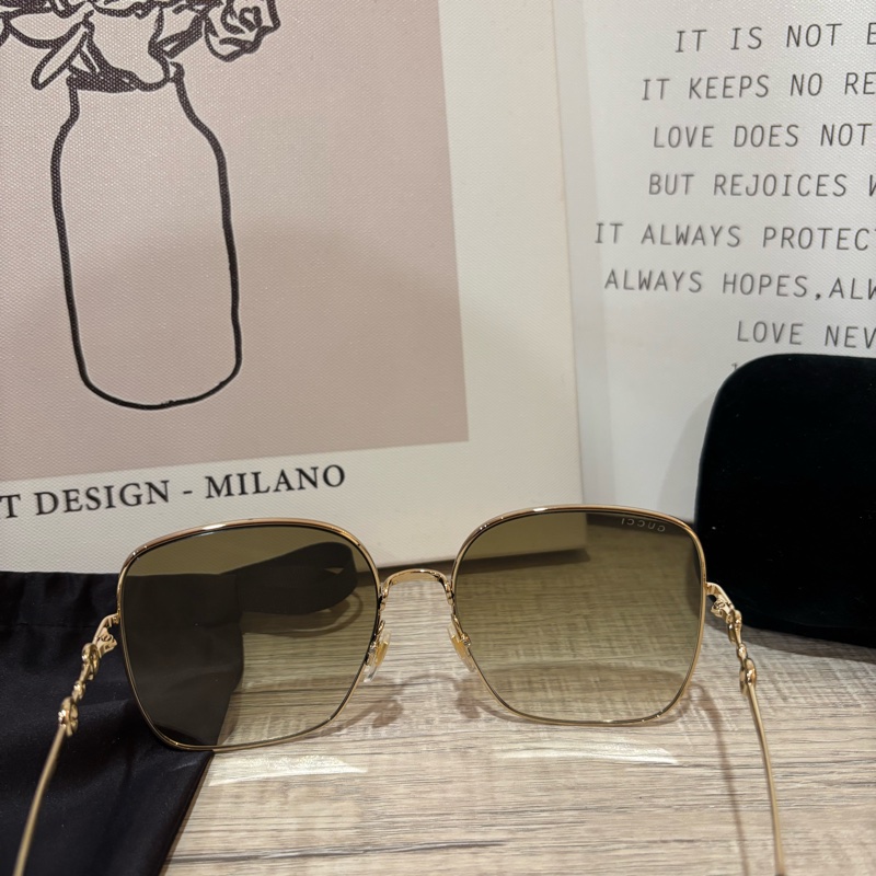 Gucci 馬銜扣系列太陽眼鏡-1