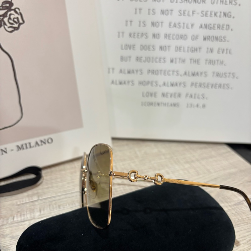 Gucci 馬銜扣系列太陽眼鏡-2