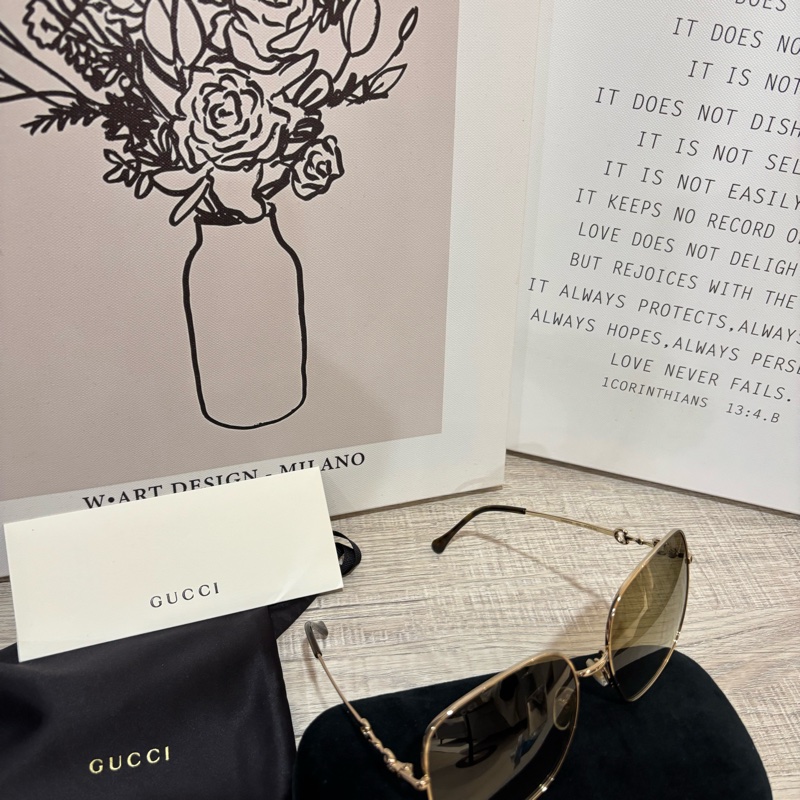 Gucci 馬銜扣系列太陽眼鏡-4