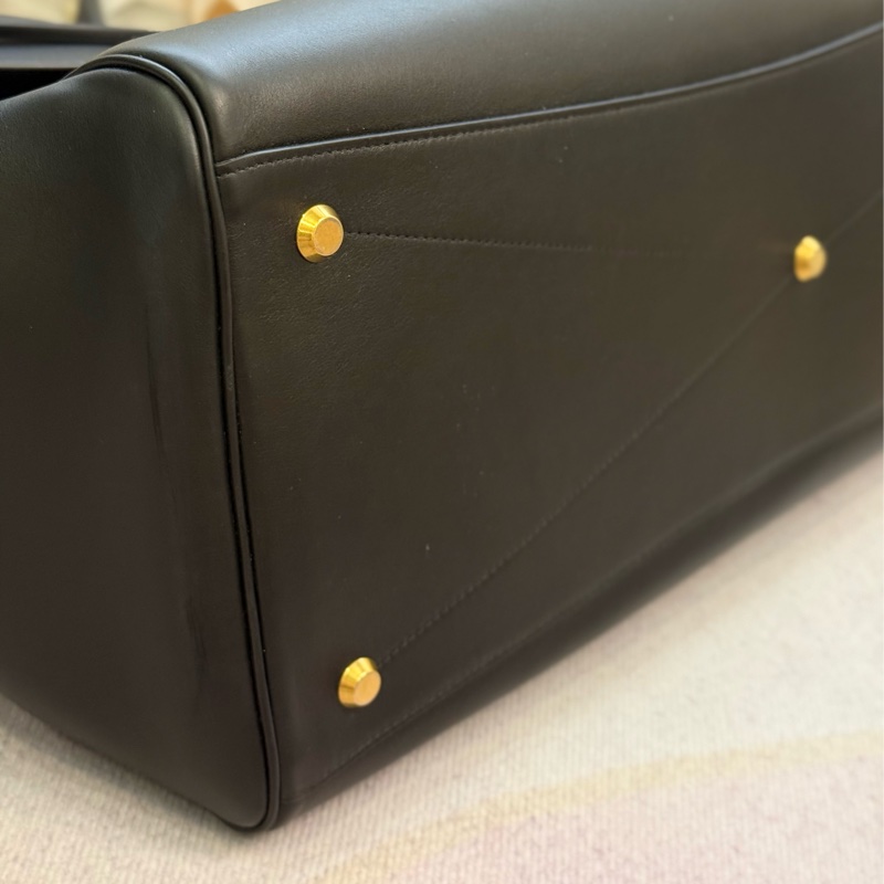全新 BALENCIAGA 黑金 belair carryall 機場包 大號 台灣專櫃購入25萬-5