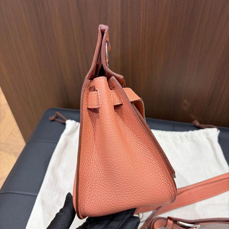 🌈Hermes💗Jypsiere 28💗龍蝦粉銀扣🌈99新🌟jypsiere28🌟jypsiere🌟愛馬仕🌟-7