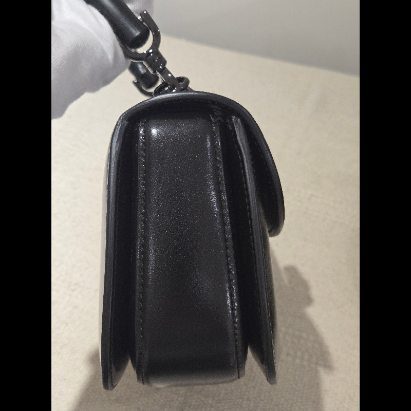 Gucci 古馳 bamboo 1947 竹節包 全黑 all black 肩背包 斜背包-22