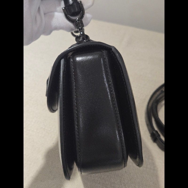 Gucci 古馳 bamboo 1947 竹節包 全黑 all black 肩背包 斜背包-23