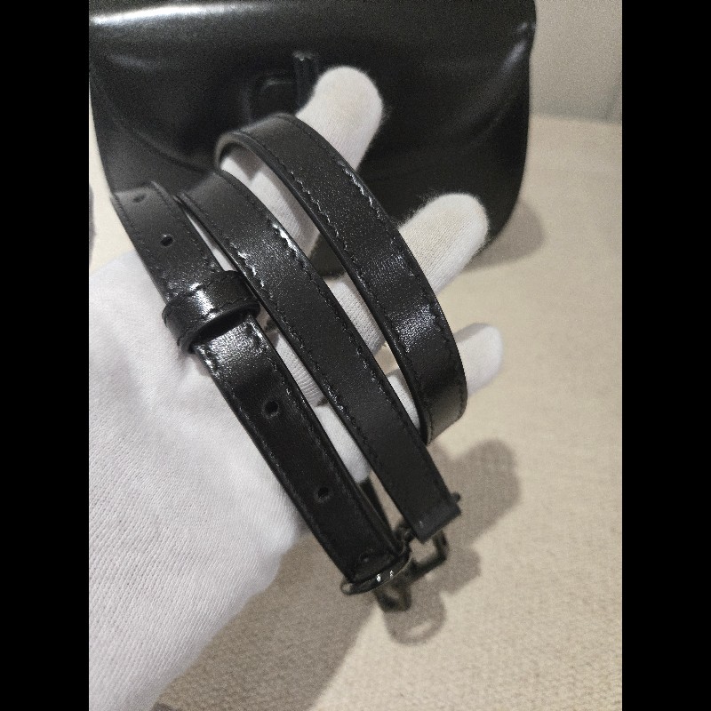 Gucci 古馳 bamboo 1947 竹節包 全黑 all black 肩背包 斜背包-36