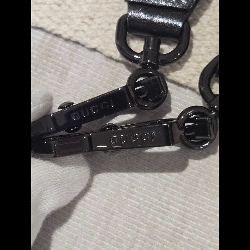 Gucci 古馳 bamboo 1947 竹節包 全黑 all black 肩背包 斜背包-42