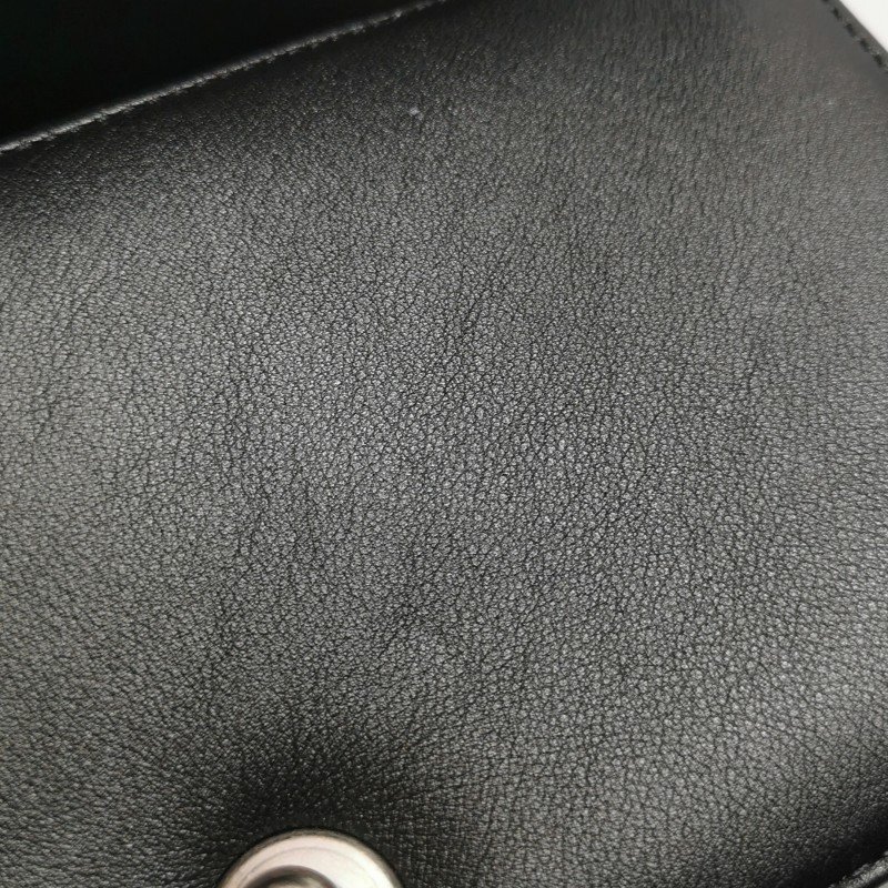Chanel Leboy 經典款小號牛皮菱格絎縫方形雙C鎖扣斜背包單肩包-13