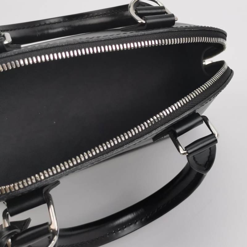 Louis Vuitton (LV) AlmaBB牛皮水波紋貝殼包斜背包單肩包晶片款-6