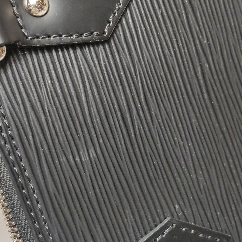Louis Vuitton (LV) AlmaBB牛皮水波紋貝殼包斜背包單肩包晶片款-13