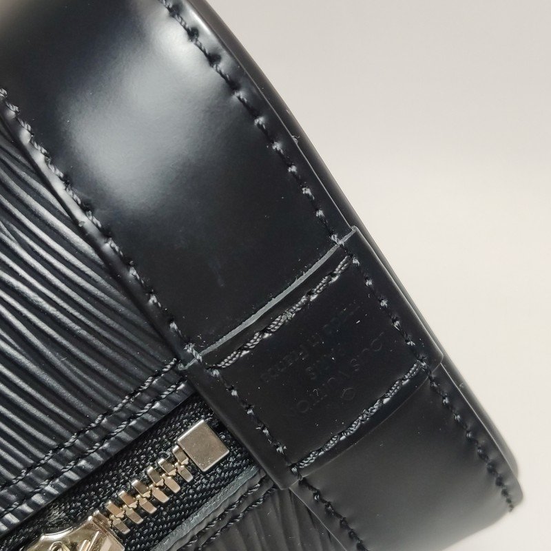 Louis Vuitton (LV) AlmaBB牛皮水波紋貝殼包斜背包單肩包晶片款-19