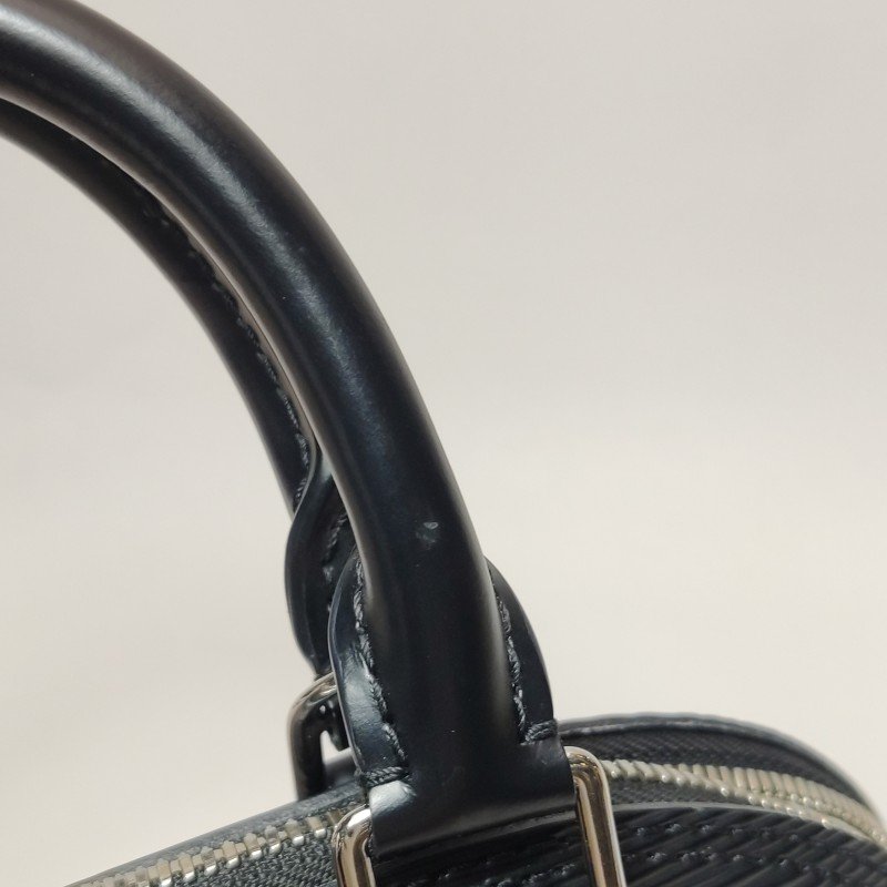 Louis Vuitton (LV) AlmaBB牛皮水波紋貝殼包斜背包單肩包晶片款-21