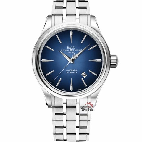 【大眾名錶】BALL 波爾 NM9080D-S1J-BE 鐵路長官 2025/04 未使用新品保固至2028/4/25 漸層藍面盤 大眾名錶B1305