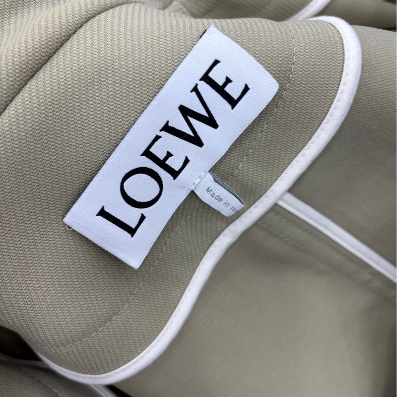 loewe 羅意威石頭色斜紋羊毛呢夾克 46 碼 肩寬50 胸圍53 衣長69-2