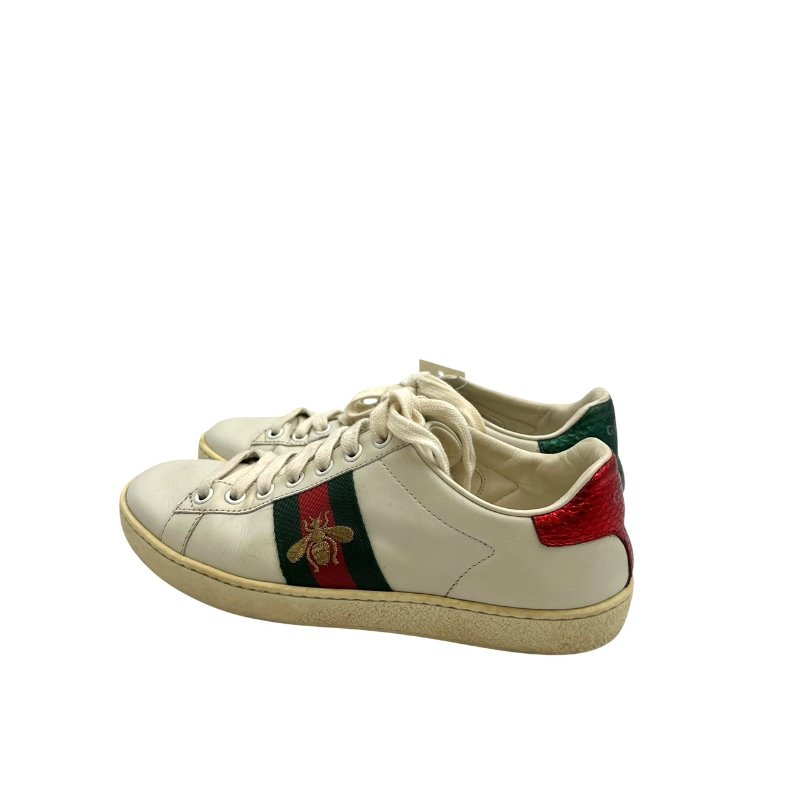 【美收精品】Gucci Ace 系列小白鞋 C-490【隔月月中將轉賣至日本 上架期限30天】-2