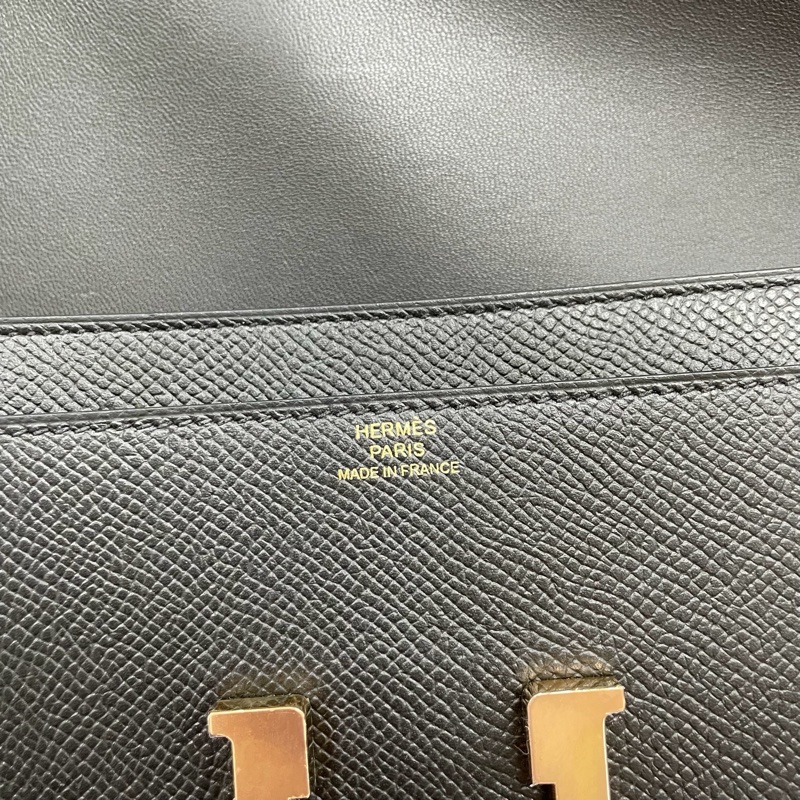 🌈Hermes🧡Constance Wallet長銀包🧡黑色玫瑰金扣🧡98.5新🌈Epsom皮🌟constancewallet🌟constance🌟愛馬仕🌟-4