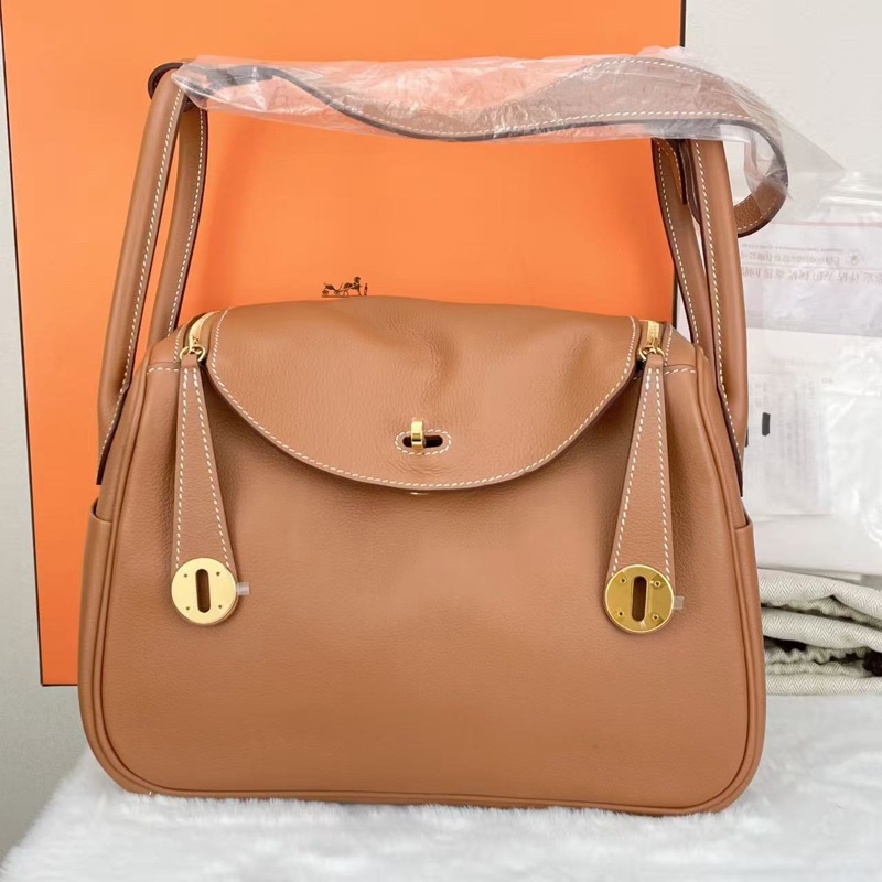 🌈Hermes🧡Lindy 26🧡37金棕金扣🌟未使用全套有單🌈Evercolor皮🌟lindy26🌟Lindy🌟notlindy30🌟notminilindy🌟愛馬仕🌟-1