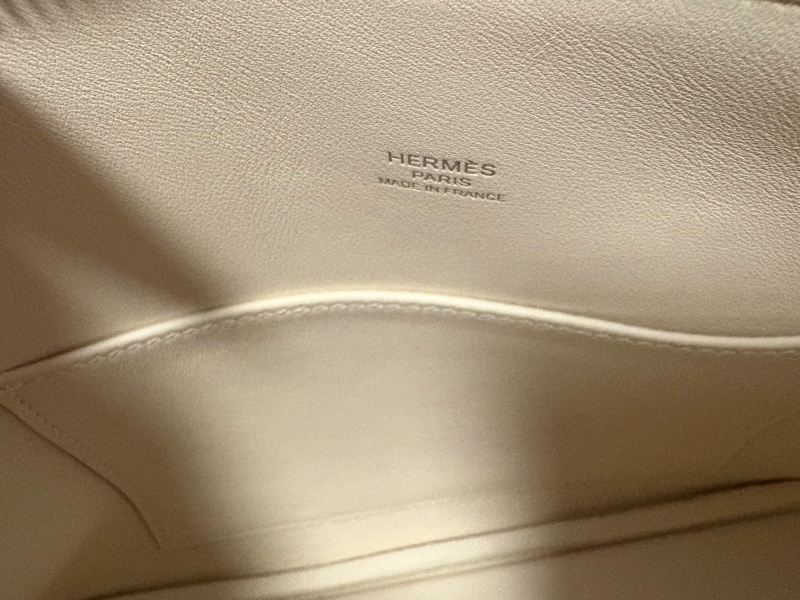 Hermès Bolide 25 Epsom銀釦Z刻 / Bleu Brume 霧霾藍-10