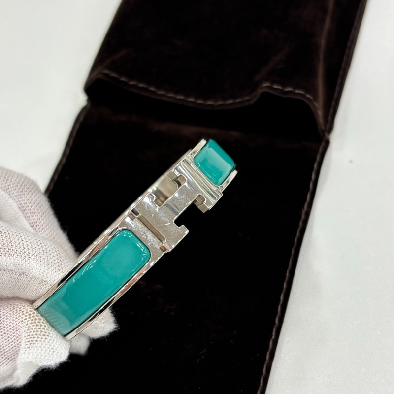 Hermes 愛馬仕 Clic H 手鐲，經典款式，琺瑯材質-2