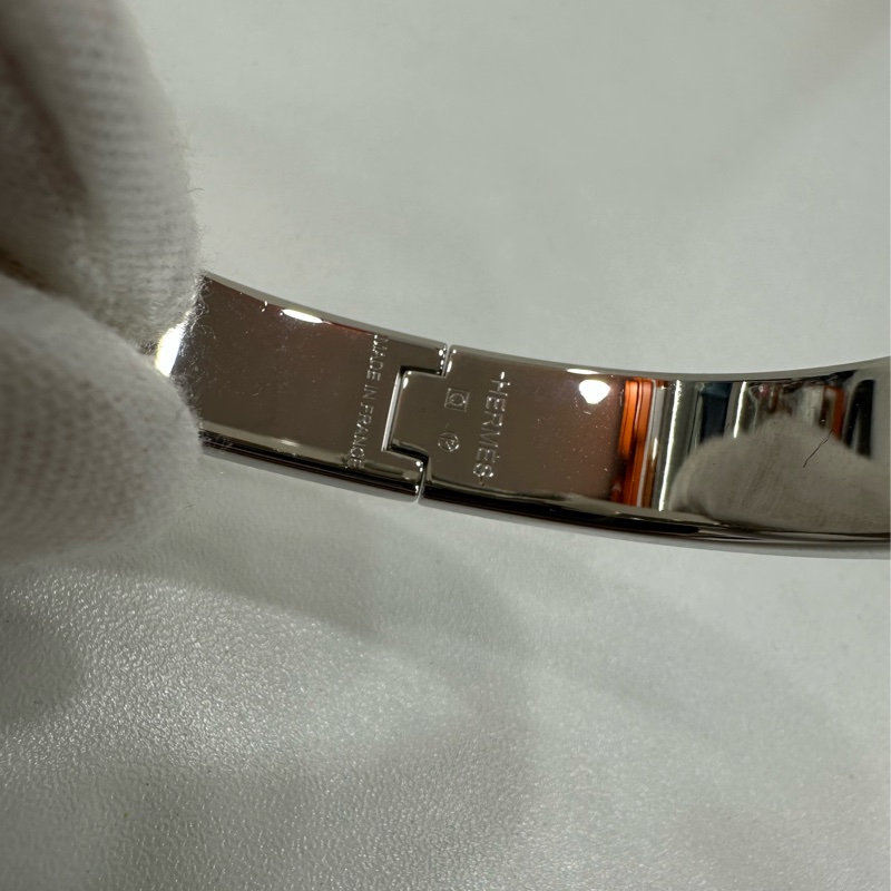 Hermes 愛馬仕 Clic H 手鐲，經典款式，琺瑯材質-3