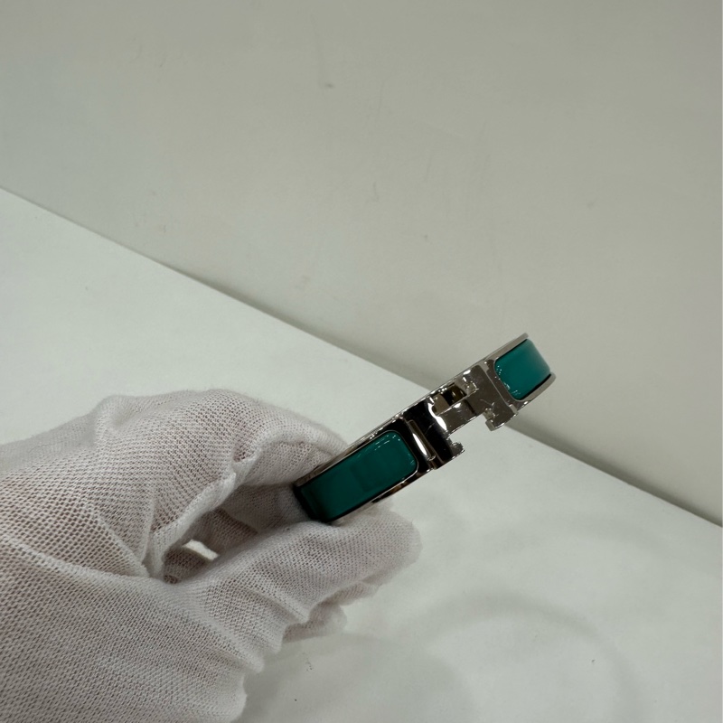 Hermes 愛馬仕 Clic H 手鐲，經典款式，琺瑯材質-4