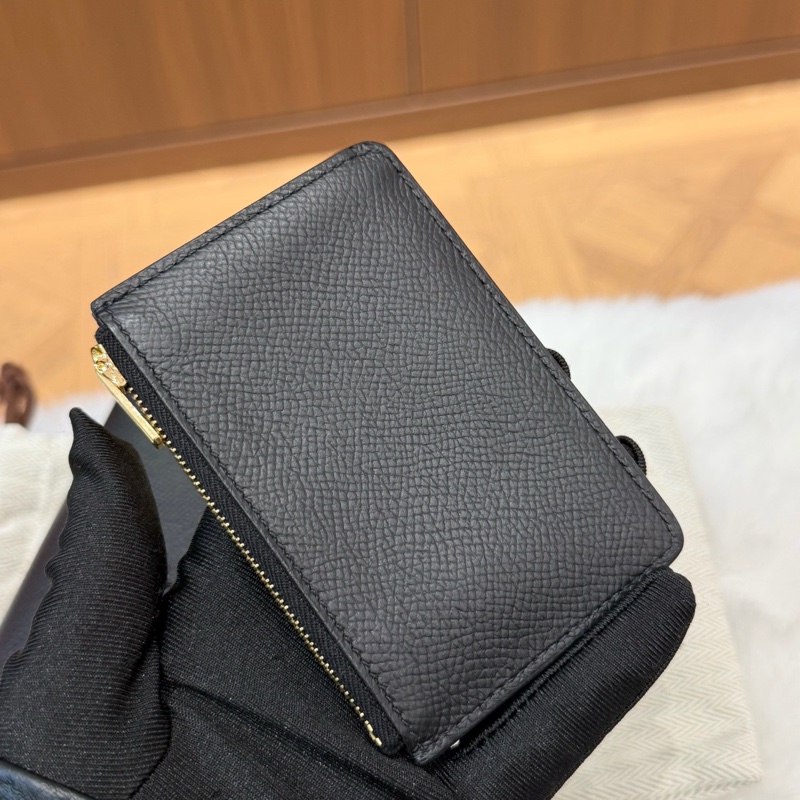 Hermes愛馬仕黑金康康slim epsom皮子母包 Z刻 有防塵袋。-11
