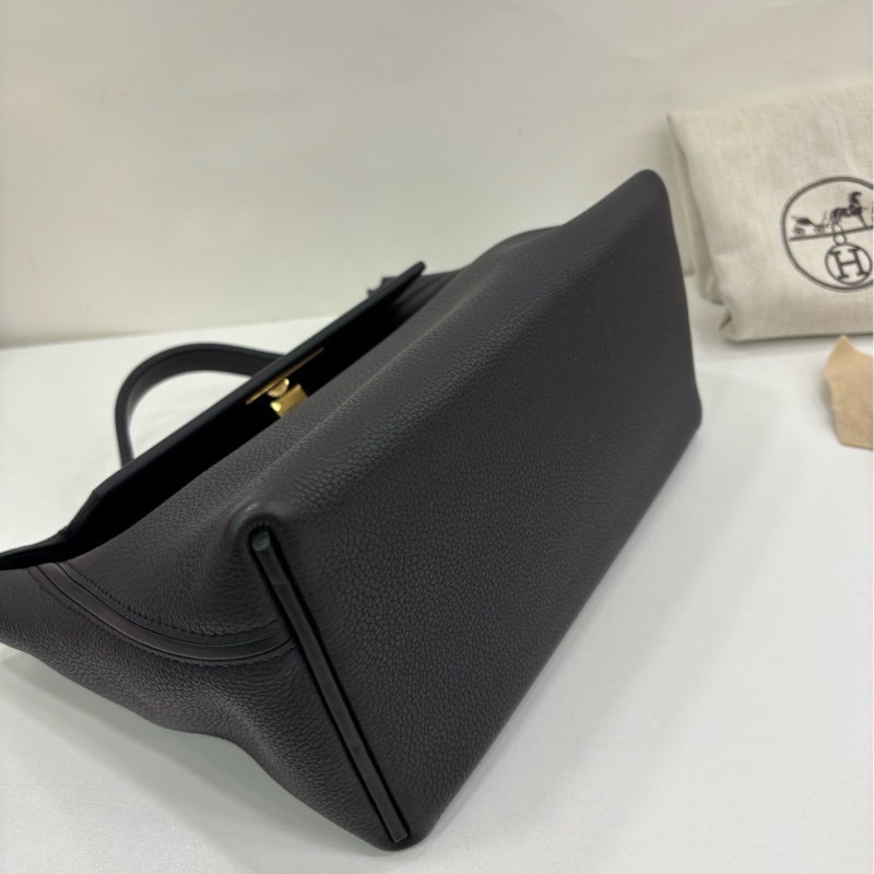愛馬仕 2424 -29 黑金 U刻 有購證-4
