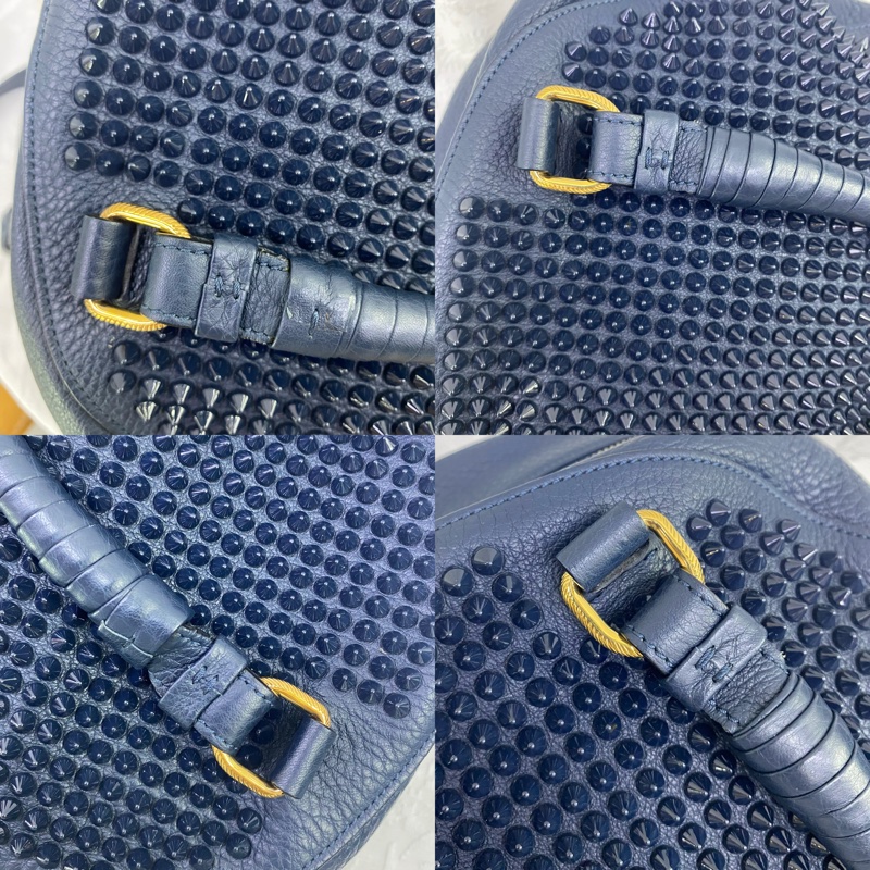 Christian Louboutin Panettone 系列柳釘皮革手袋-8