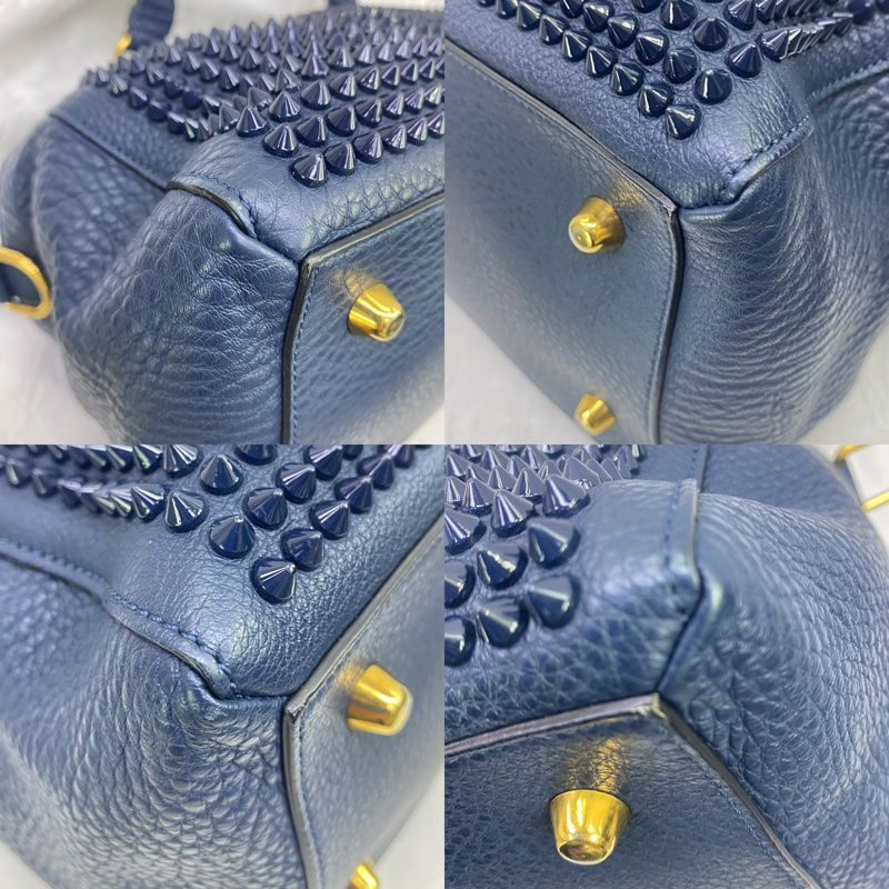 Christian Louboutin Panettone 系列柳釘皮革手袋-9