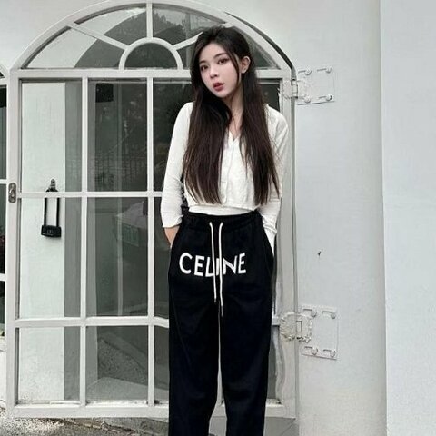 💎Han's house精品服飾💎 CELINE 棉長褲 現貨S M原價25000