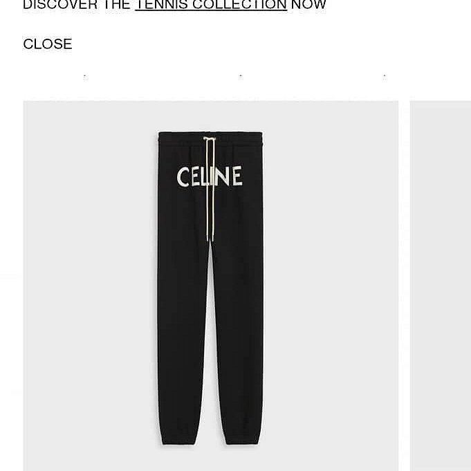 💎Han's house精品服飾💎 CELINE 棉長褲 現貨S M原價25000-5