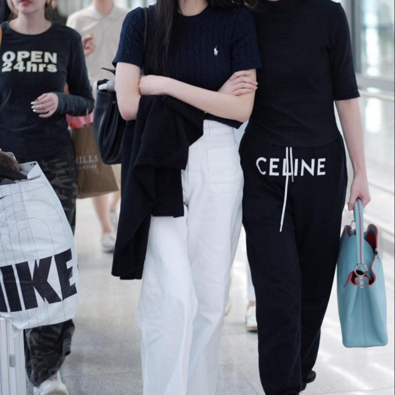 💎Han's house精品服飾💎 CELINE 棉長褲 現貨S M原價25000-6