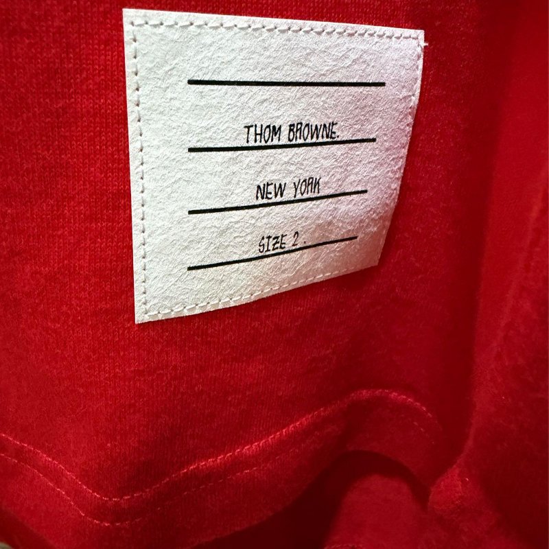💎Han's house精品服飾💎Thom Browne TB 長T 2003創始年 限定 義大利製 男女共穿原價 15600-3