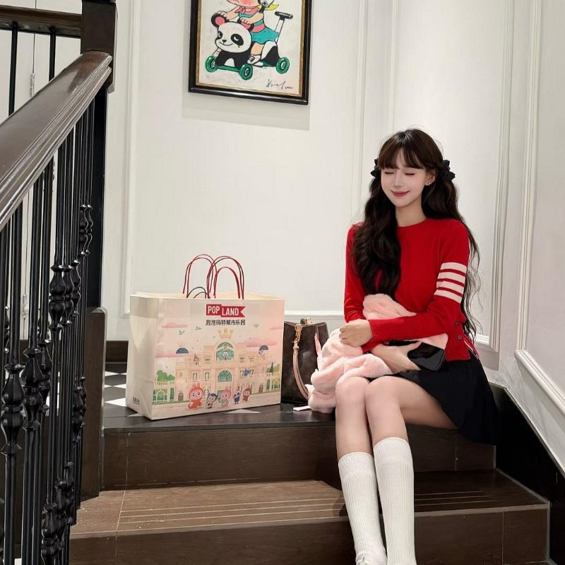 💎Han's house精品服飾💎Thom Browne TB 長T 2003創始年 限定 義大利製 男女共穿原價 15600-5