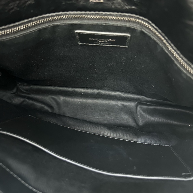 YSL聖羅蘭 Niki大號 黑色全皮油蠟皮鏈條包 D扣 22年編碼 尺寸：32×9×23 附件：塵袋-6