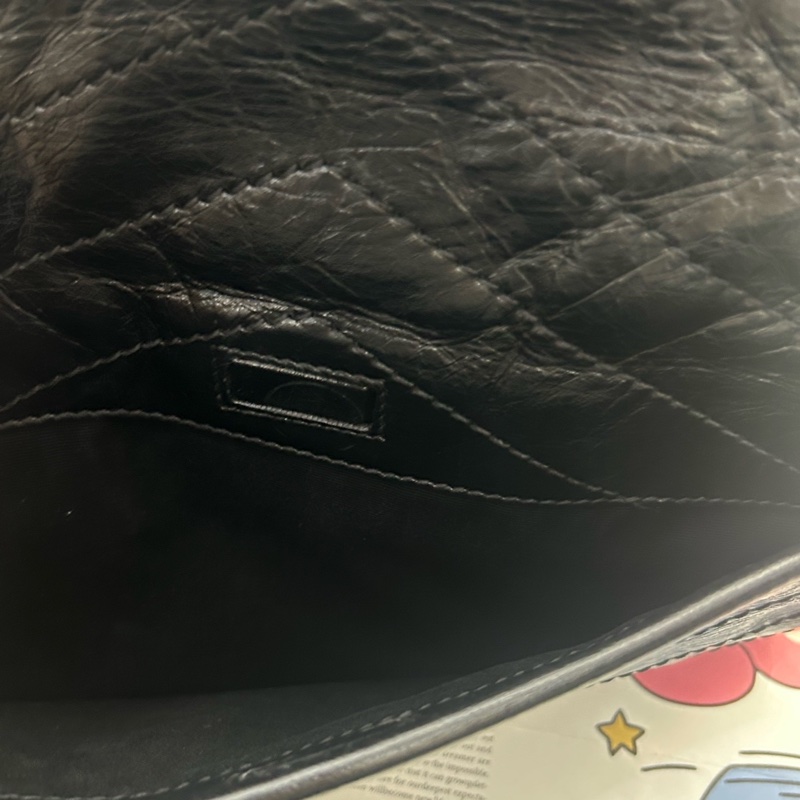 YSL聖羅蘭 Niki大號 黑色全皮油蠟皮鏈條包 D扣 22年編碼 尺寸：32×9×23 附件：塵袋-15