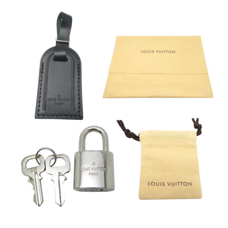 路易威登 Porte Document Voyage 男士商務包 N41125 Damier 石墨黑色-8