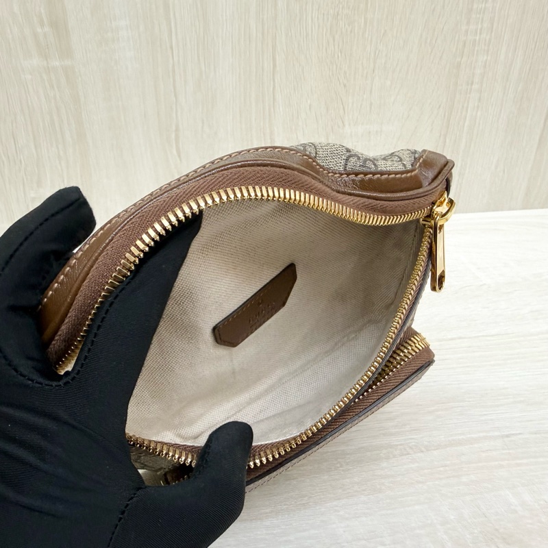 GUCCI 原花滿版LOGO腰包682933-7