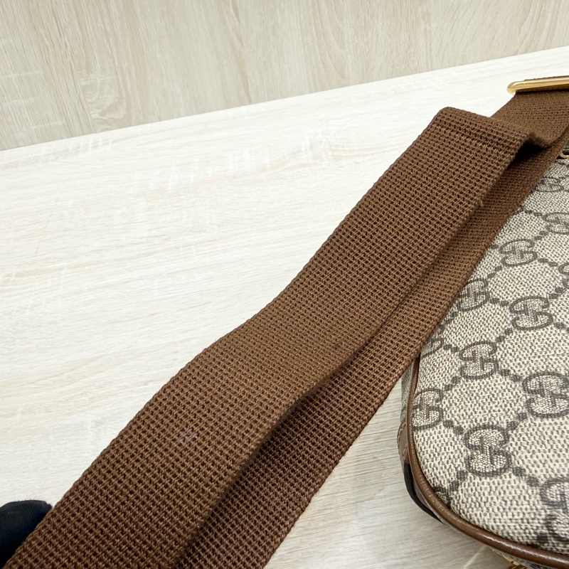 GUCCI 原花滿版LOGO腰包682933-14