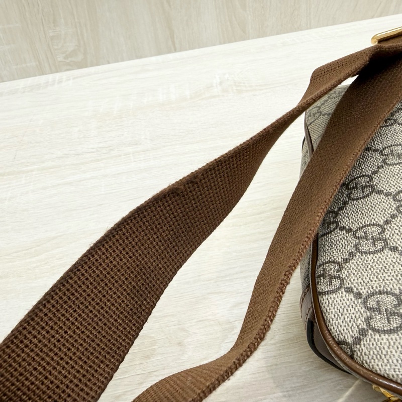 GUCCI 原花滿版LOGO腰包682933-15