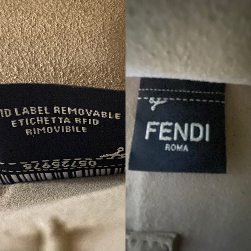 FENDI Kan U 小牛皮肩背包-8