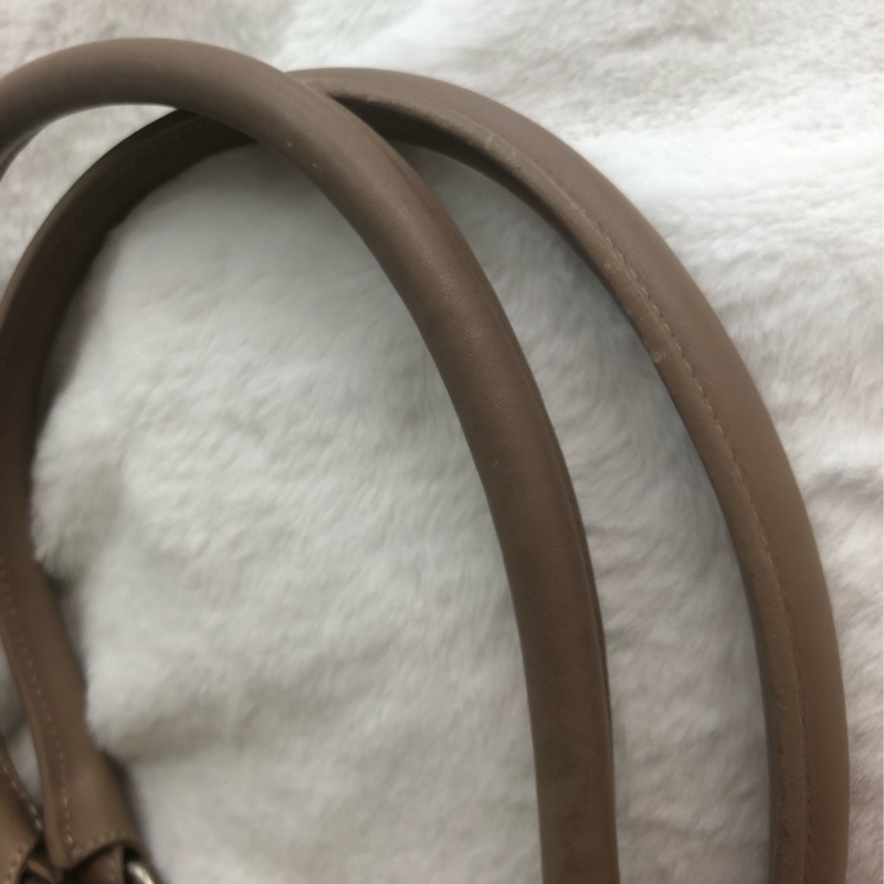 Chanel 奶茶淺啡 牛皮 大Tote IA625-7
