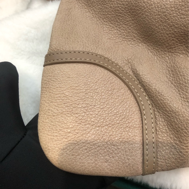Chanel 奶茶淺啡 牛皮 大Tote IA625-10